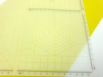 Silicon3D PLATE XXL (27x27cm) - 3D-Zeichenplatte mit raster für Ihren 3D-Stift!