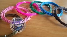 6x 10m - PLA Filament - Natürlich (±200g)