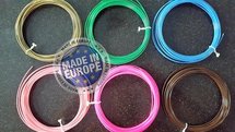 6x 10m - ABS Filament - Natürlich (±150g)