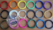 18x 10m - PLA Filament pack - Alle Farben für 3D Stift (±0,6kg)