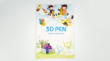 3D-Vorlagenheft | Lernen Sie einfach mit den 3D-Stift zeichnen! (40 Seiten)