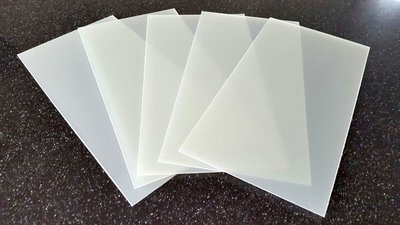 3D Drawing PAD / Zeichenplatte CLEAR/TRANSPARANT *Hausmarke*