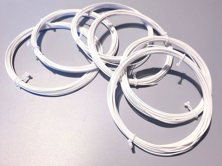 2X 10M - PLA Filament weiss für 3D-Stifte (±65G)
