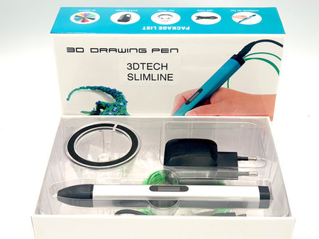 3DTECH Slimline III Automatic 3D-PEN-STIFT (ABS+PLA) *USB+OLED+ALU*