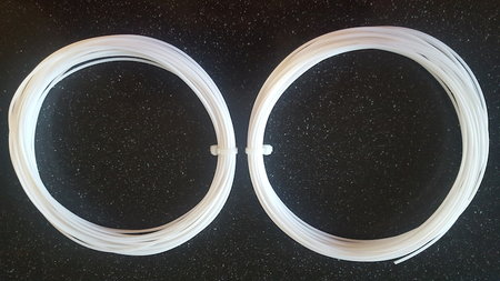 2X 10M - ABS Filament weiss für 3DStifte (±50G)