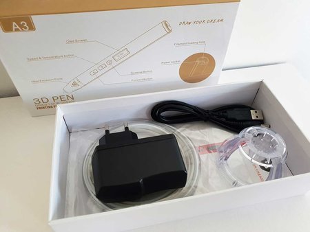 3DTech comfortline III (Automatisch) *3D Stift* (ABS+PLA!!!)
