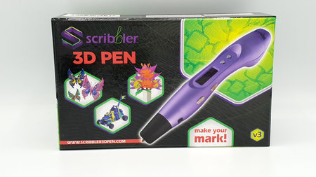 Scribbler v3 3d-drucker stift *oLED display* (PLA & ABS)